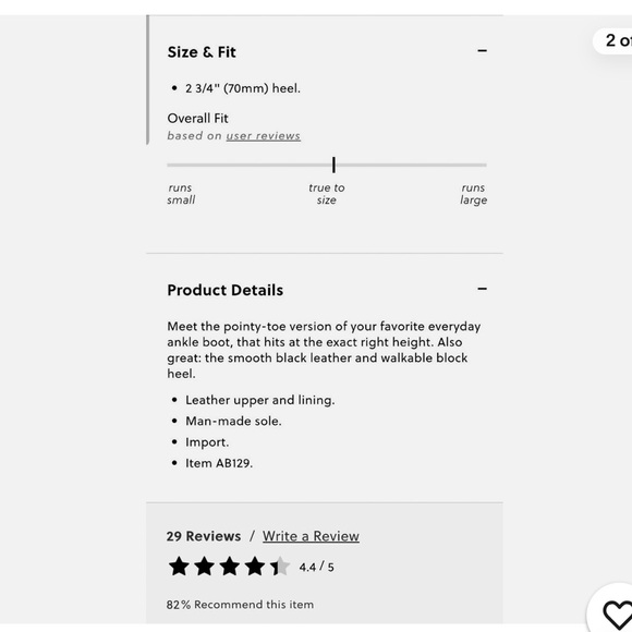 J.Crew Sadie Black Leather Ankle Boots Like New Size 10. - Picture 4 of 12